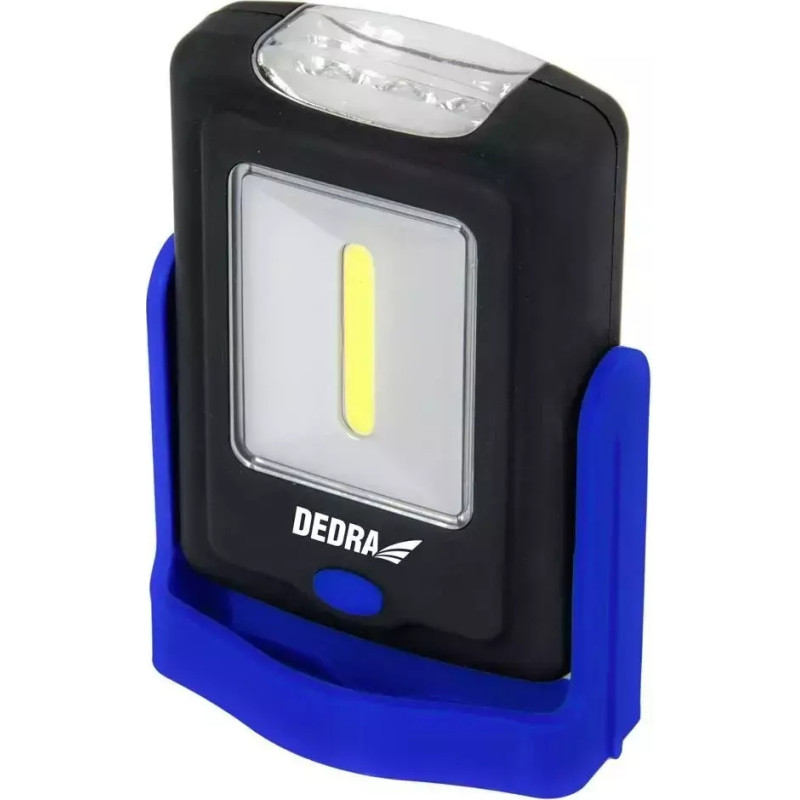 Lampa, 1 W LED COB + 3 W LED, 100 lumeni, taisnsturaina, pamatne, magnets, ar baterijam