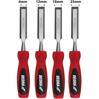 Ieklauti drupinataji 4 gab.: 6, 12, 18, 25mm, CrV terauds