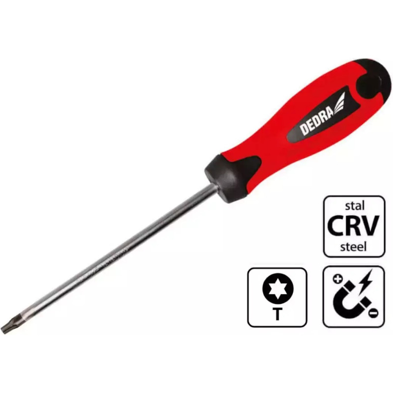 Skruvgriezis Torx T15x100mm, CrV