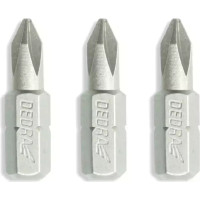 Skruvgriežu uzgalu komplekts Phillips PH1/2/3x25mm, blisteris