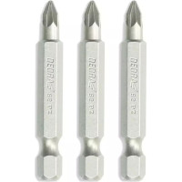 Skruvgriežu uzgalu komplekts Pozidriv PZ1/2/3x50mm, blisteris