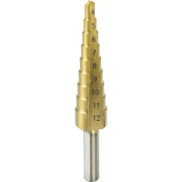 Pakapjveida konusa urbis 4-12mm, HSS, TiN