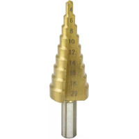 Pakapjveida konusa urbis 4-20mm, HSS, TiN
