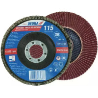 Slipešanas lapindisks 125 x 22 mm, granulacija 80