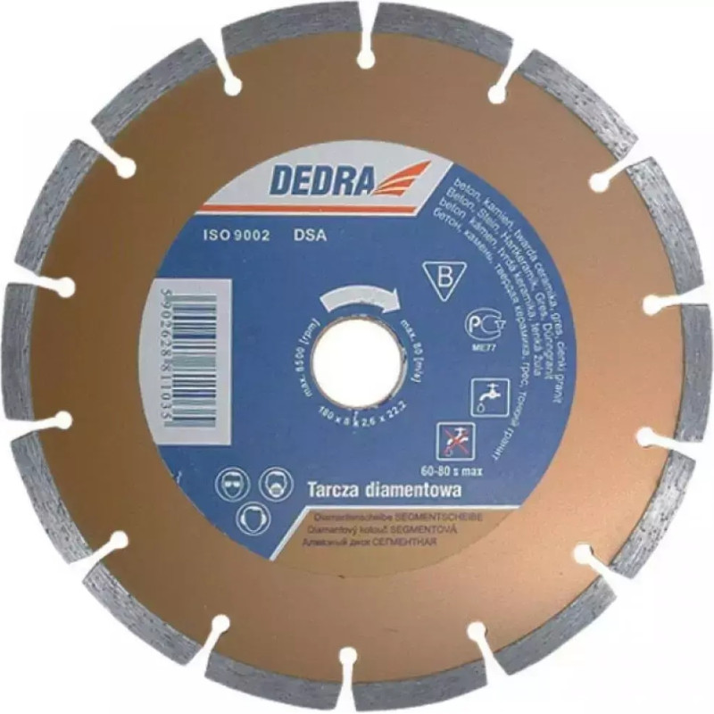 Segmentu disks 230 mm / 22,2