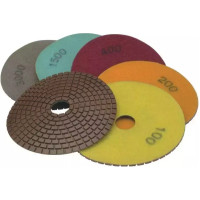 Dimanta elastigais pulešanas disks, grauds 0200, diam.125 mm