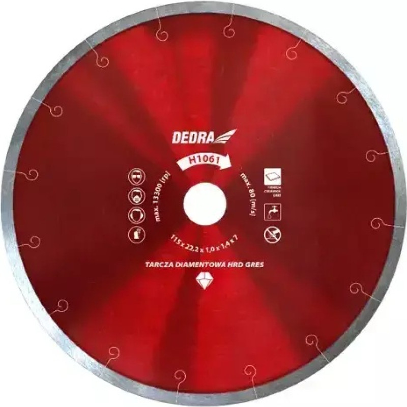 Dimanta ripzagis cietas keramikas griešanai 350x25,4mm