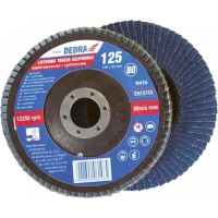 Slipešanas lapindisks 125 x 22 mm, cirkons, granulacija 120