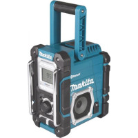 Makita Radio, darbojas ar visiem Makita akumulatoriem  7,2 - 18V; Bluetooth and USB