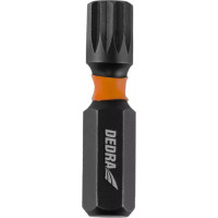 Triecienskruvgriežu uzgali 8x32mm, Spline M12,2 gab