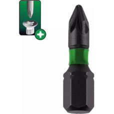 Triecienskruvgriežu uzgali Pozidriv PZ4x25mm,2 gab