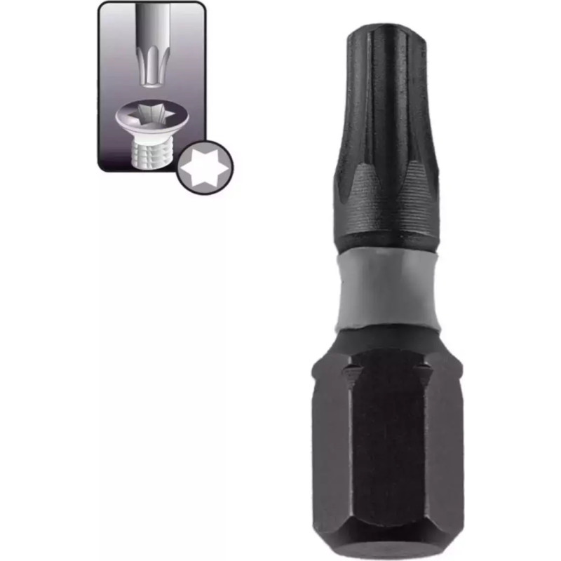 Triecienskruvgriežu uzgali Torx T40x25mm,2 gab