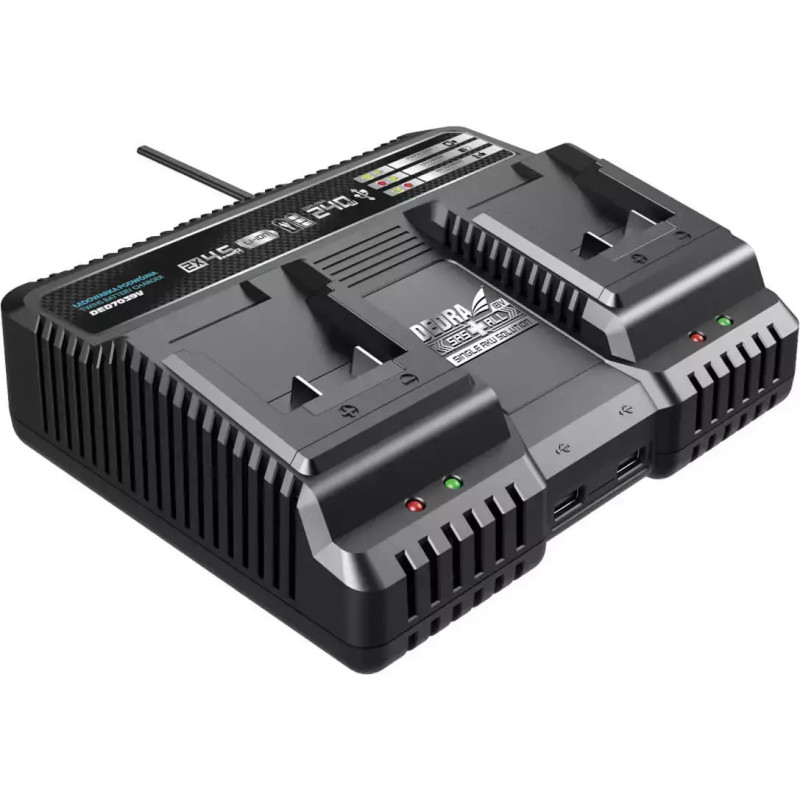 Dubults ladetajs 2x4.5A 18V