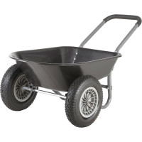 Trolla CARRY II - Divu riteņu ķerra, 80 l
